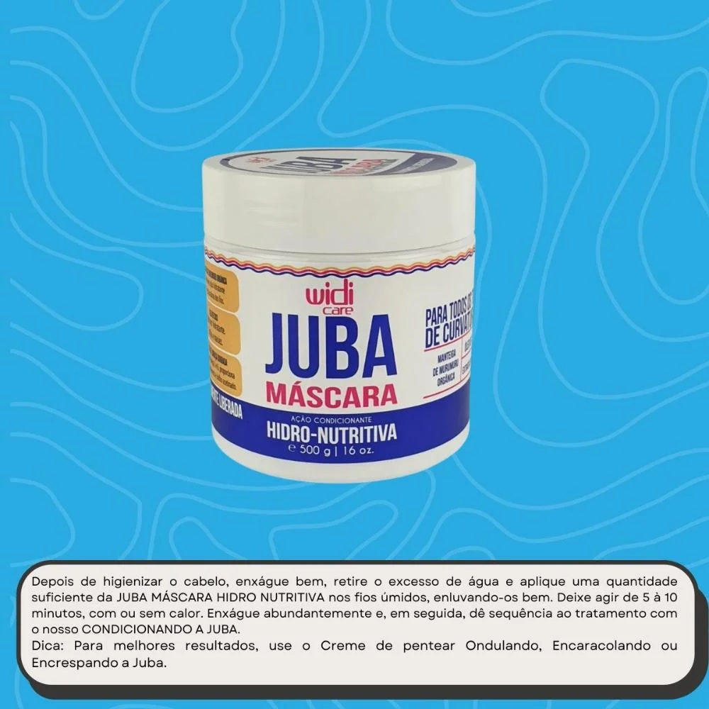 Widi Care Juba Máscara Hidro-Nutritiva 500g 500g 5