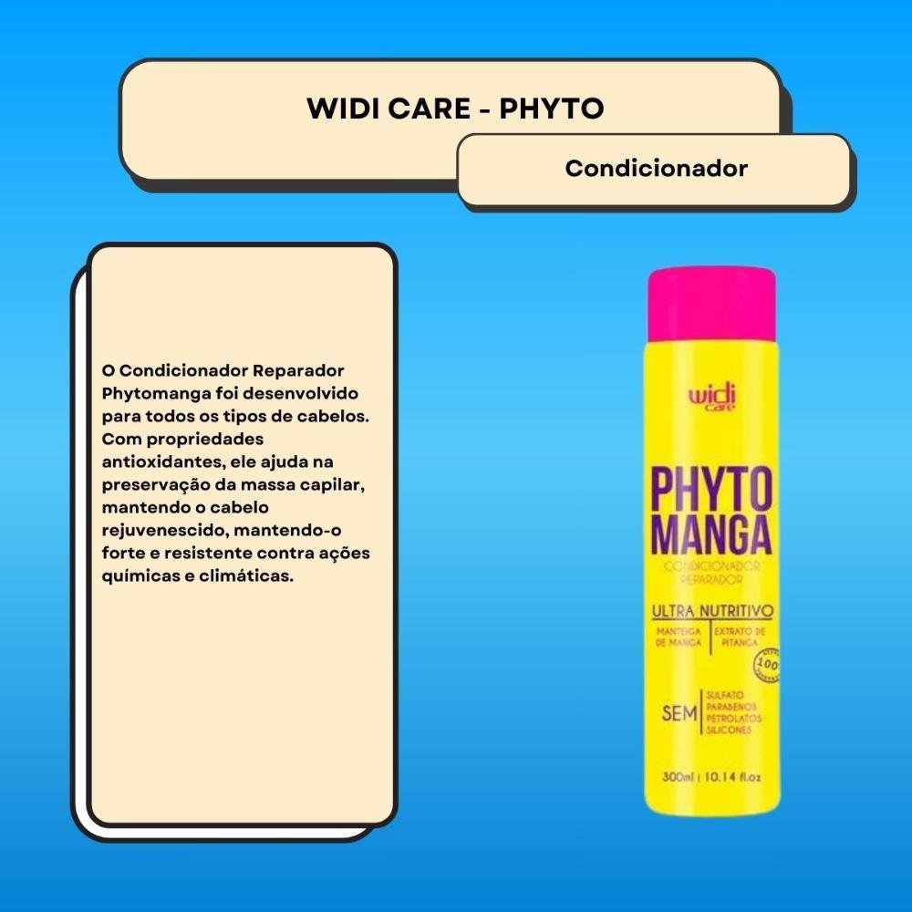 Widi Care PhytoManga Condicionador Reparador 300ml 300ml 2