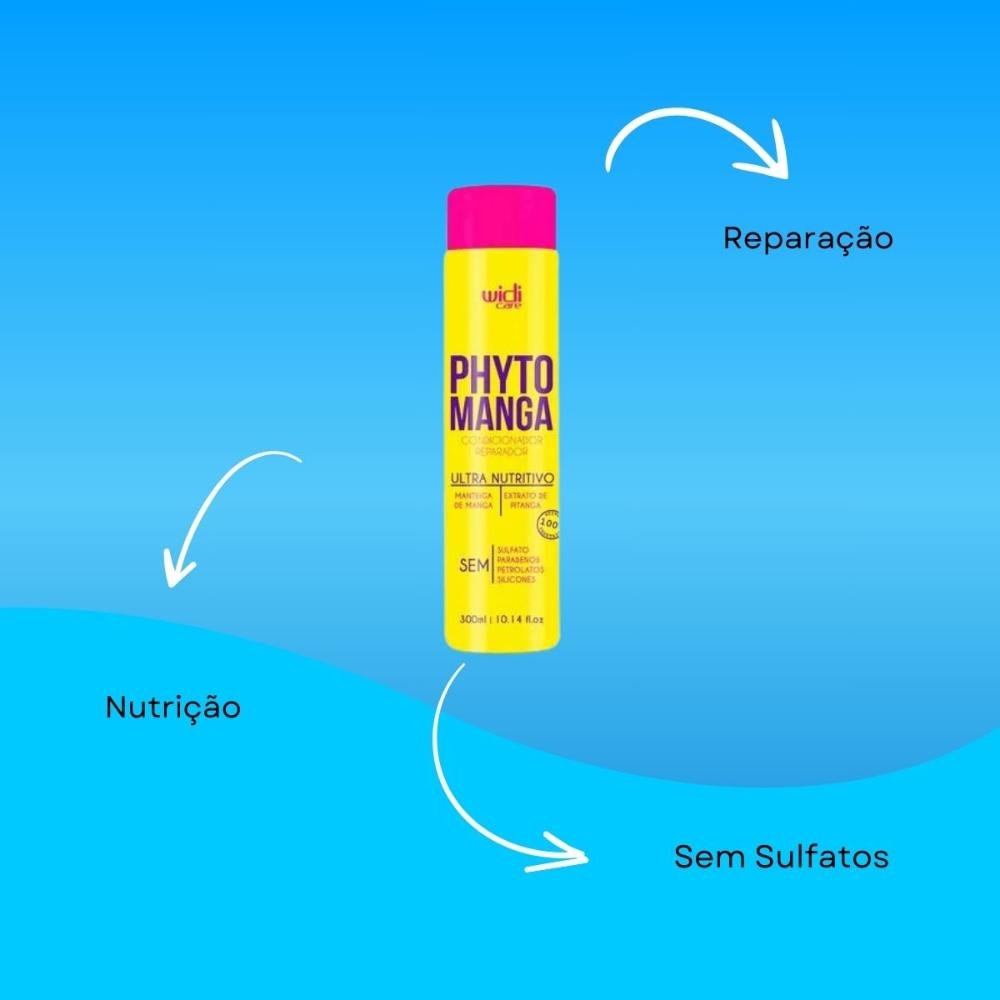 Widi Care PhytoManga Condicionador Reparador 300ml 300ml 4