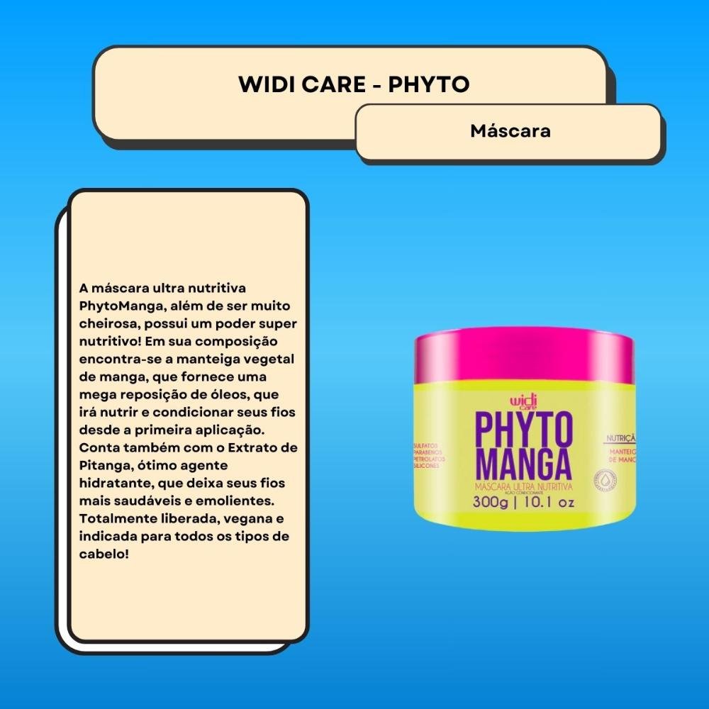 Widi Care PhytoManga Máscara Ultra Nutritiva 300g 300g 2