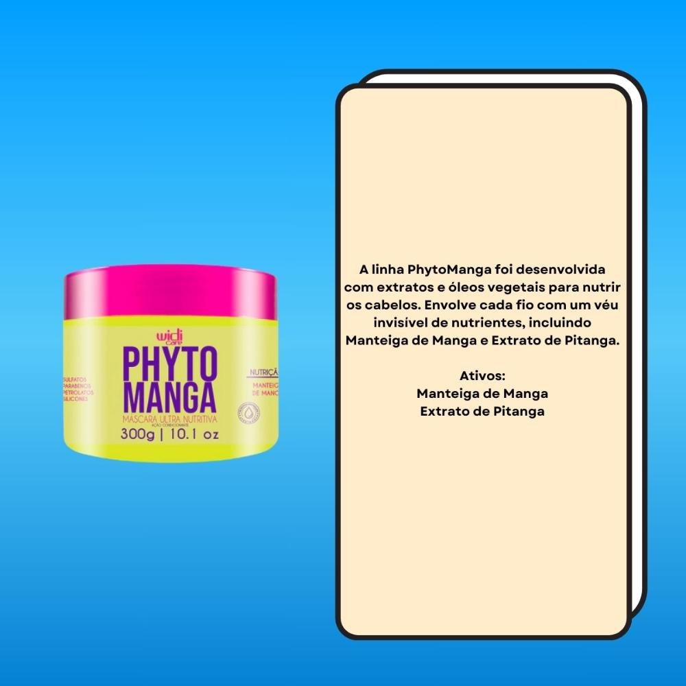 Widi Care PhytoManga Máscara Ultra Nutritiva 300g 300g 3