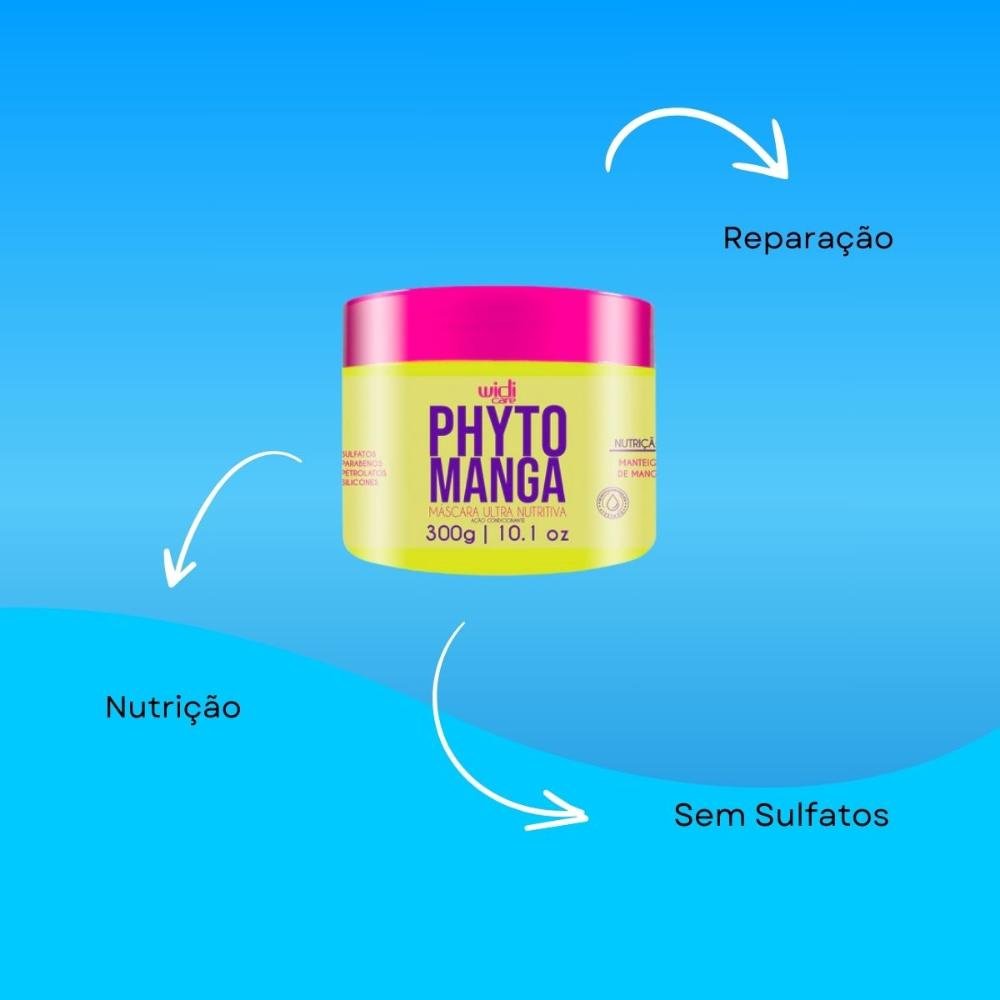 Widi Care PhytoManga Máscara Ultra Nutritiva 300g 300g 4
