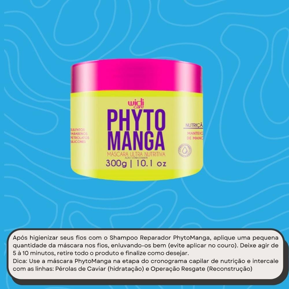 Widi Care PhytoManga Máscara Ultra Nutritiva 300g 300g 5