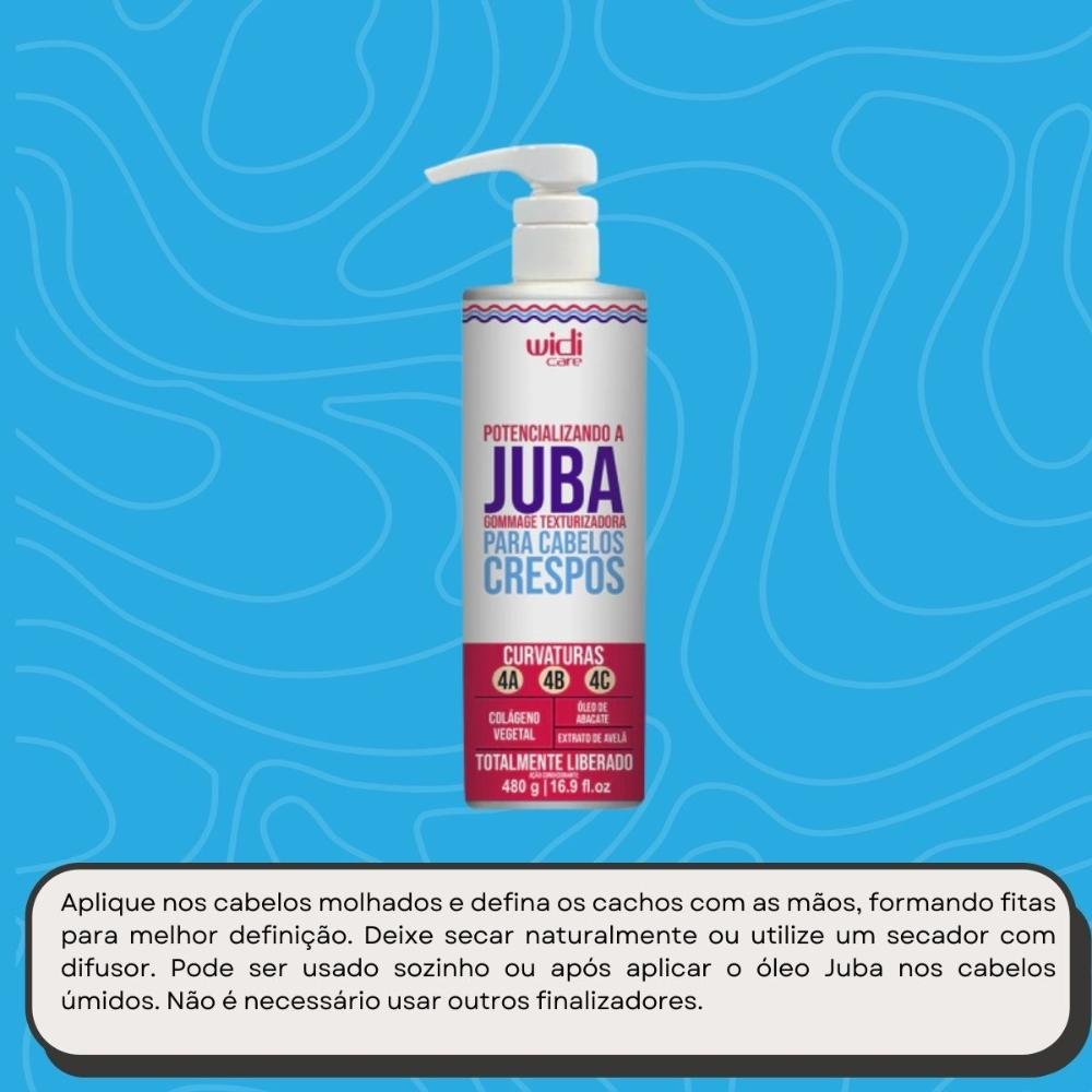 Widi Care Potencializando A Juba Gommage Texturizadora 480g 480g 5
