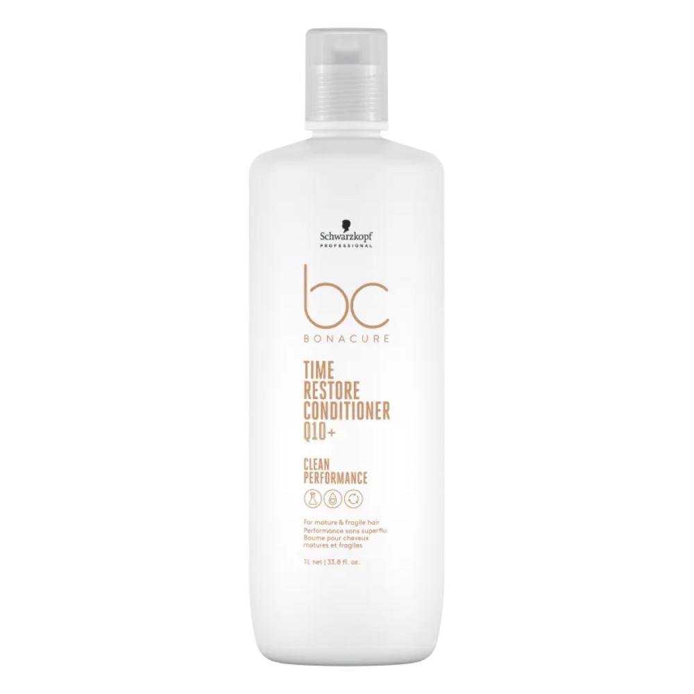 Schwarzkopf Time Restore Q10+ Kit 3 Condicionador 1L ÚNICO 2