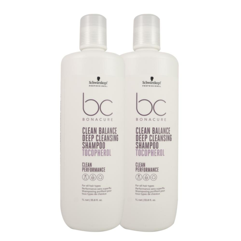 Schwarzkopf Clean Balance Kit 2 Shampoo 1L ÚNICO 1