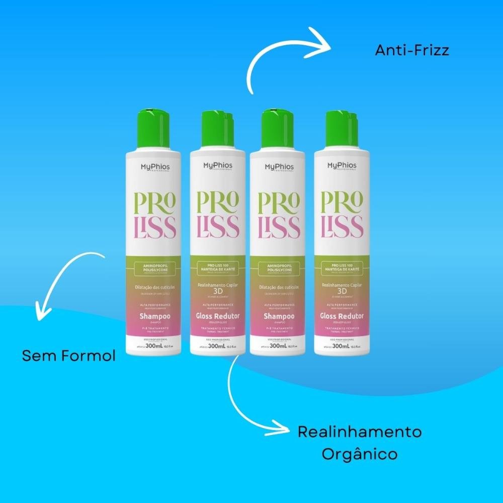 MyPhios ProLiss Kit 2 Realinhamento Capilar 300ml ÚNICO 4