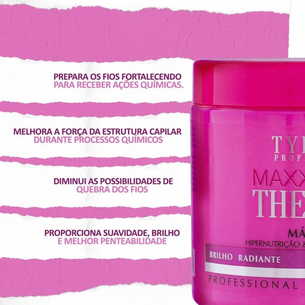 Tyrrel Maxxi Therapy Máscara Hipernutrição 500g 500g 5
