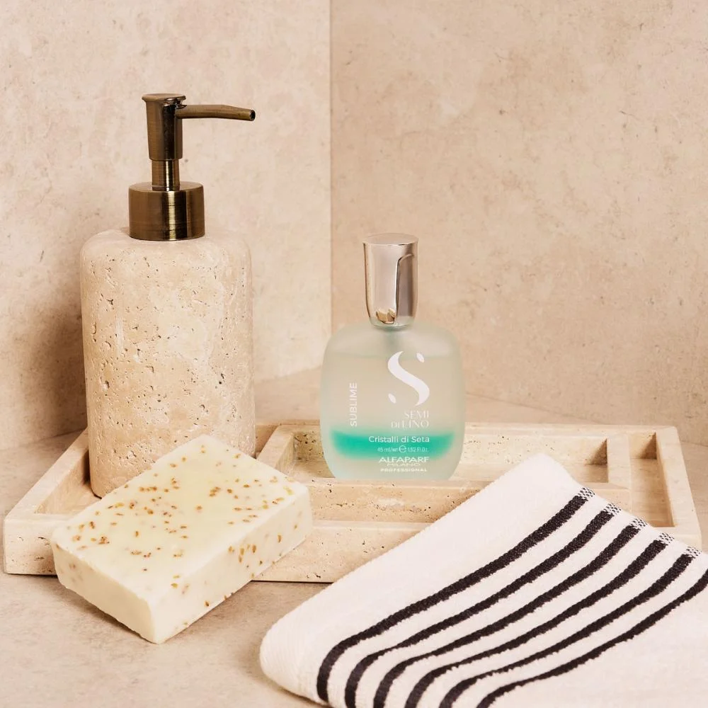 Alfaparf Semi di Lino Sublime Cristalli di Seta Leave-in 45ml 45ml 3