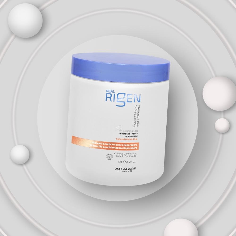 Alfaparf Real Rigen Máscara Condicionadora Reparadora 1000g 1kg 2