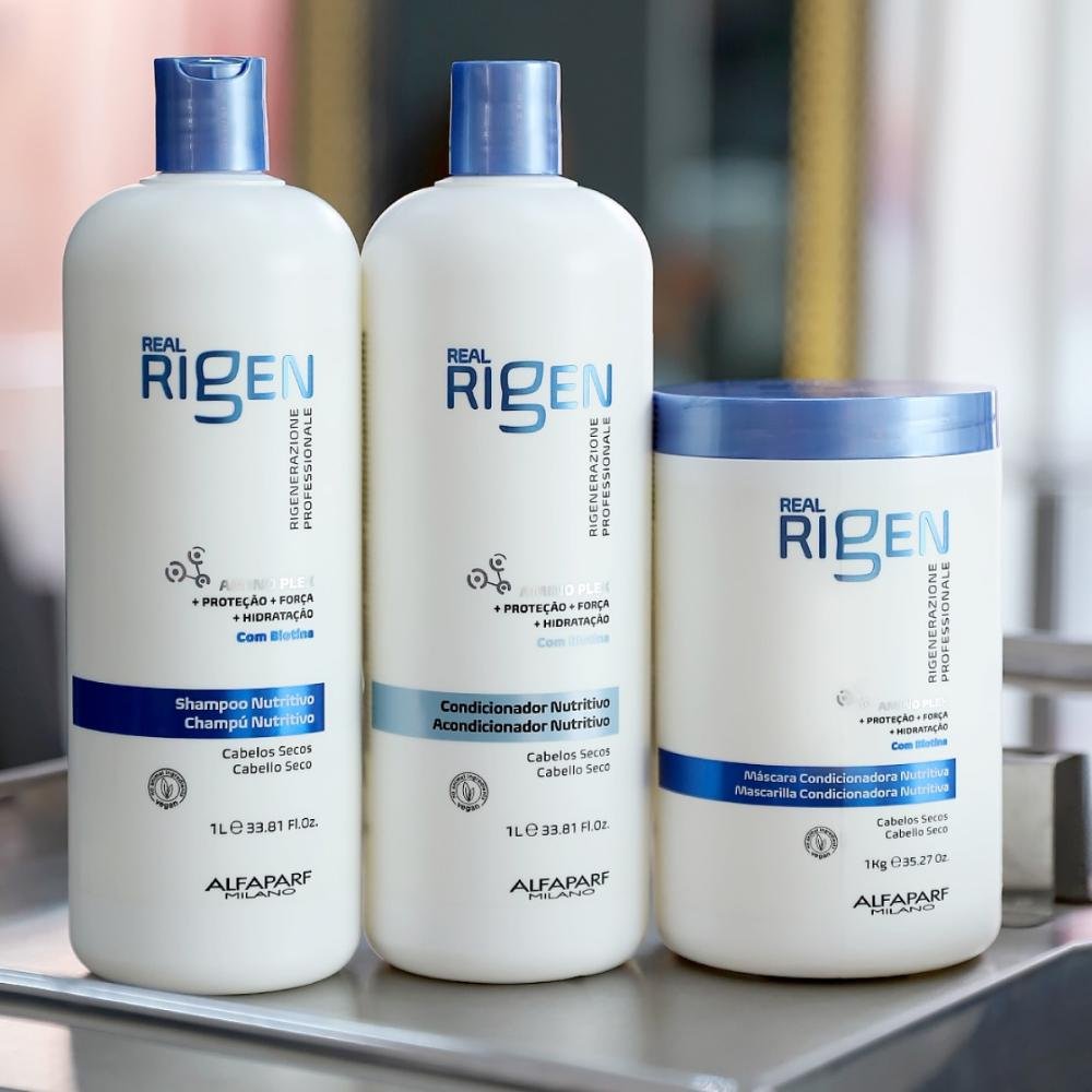 Alfaparf Real Rigen Condicionador Nutritivo 1000ml 1L 4