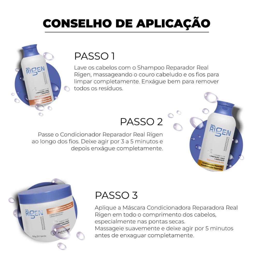 Shampoo Alfaparf Real Rigen Reparador 250 ml 250ml 4