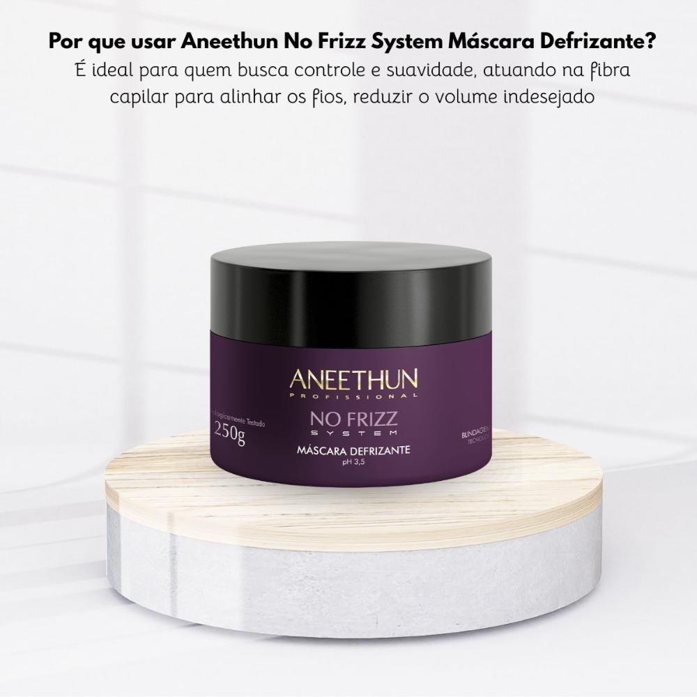 Máscara Aneethun No Frizz Defrizante 250 g 250g 5