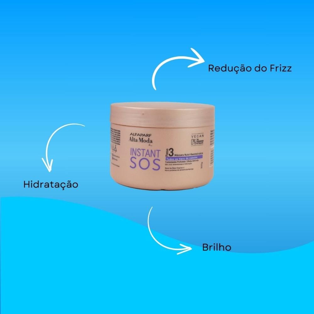 Alfaparf Alta Moda SOS Máscara Nutri-Reconstrutora 300g 300g 4