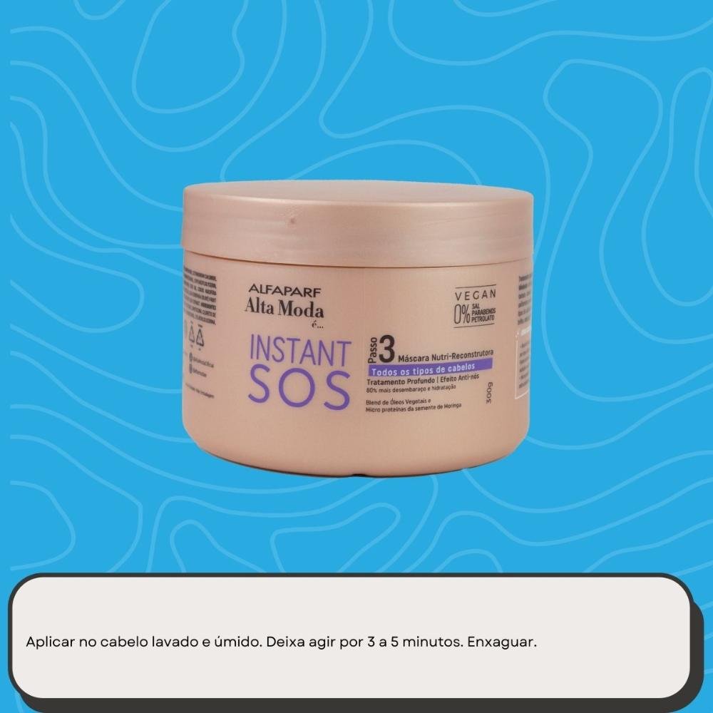 Alfaparf Alta Moda SOS Máscara Nutri-Reconstrutora 300g 300g 5