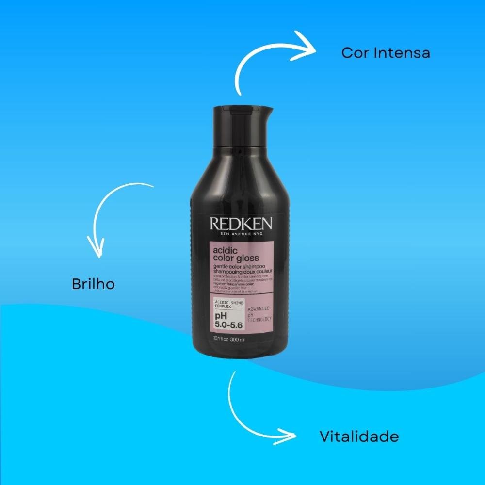 Redken Acidic Color Gloss Shampoo 300ml 300ml 4