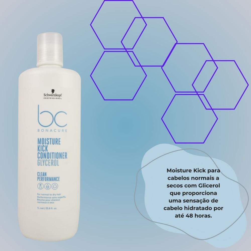 Schwarzkopf Moisture Kick Condicionador 1L 1L 4
