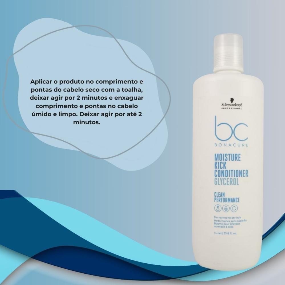 Schwarzkopf Moisture Kick Condicionador 1L 1L 5