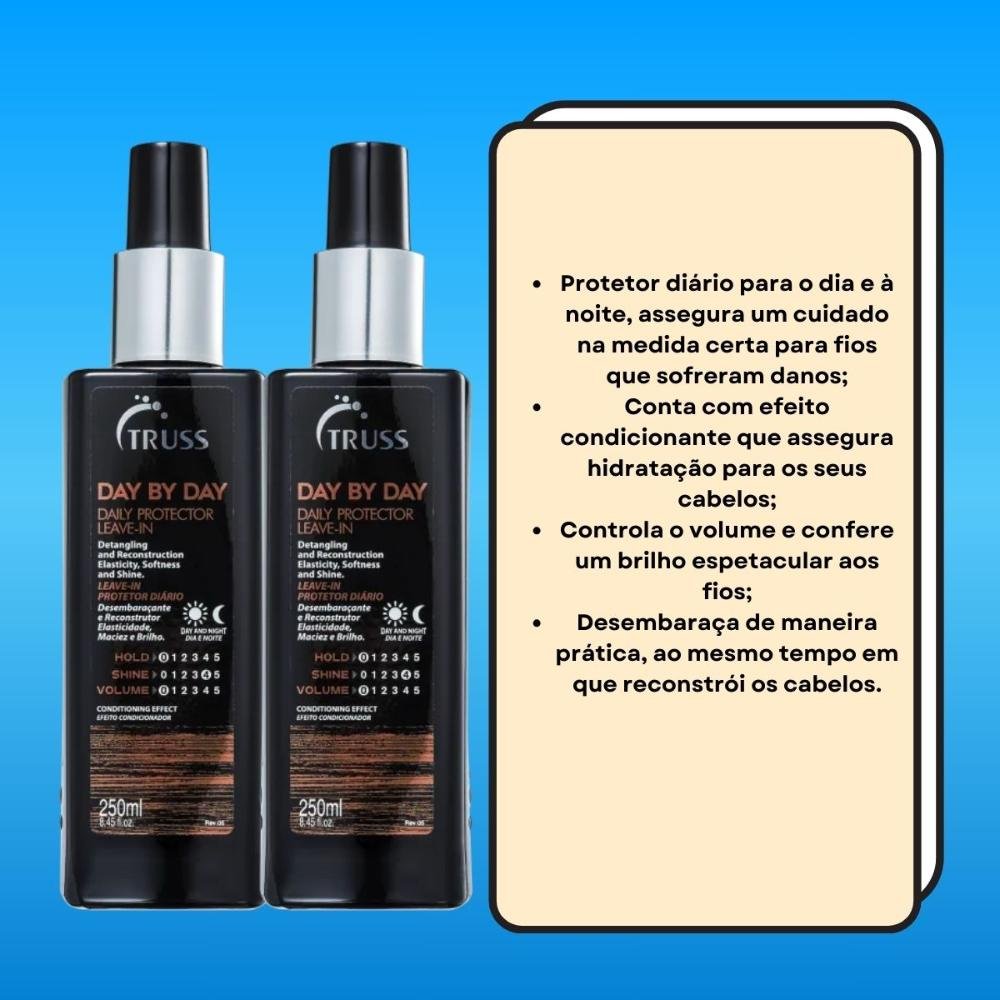 Truss Day By Day Kit 2 Leave-in 250ml ÚNICO 3