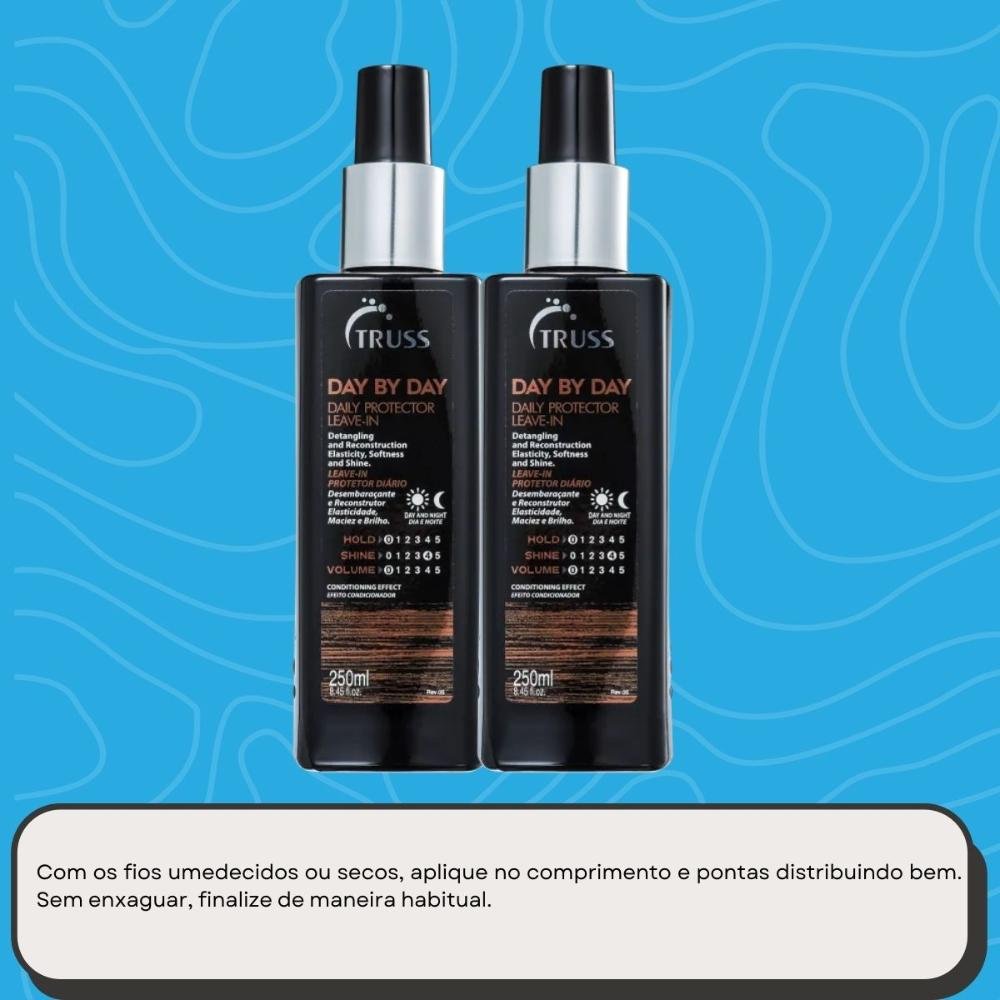 Truss Day By Day Kit 2 Leave-in 250ml ÚNICO 5