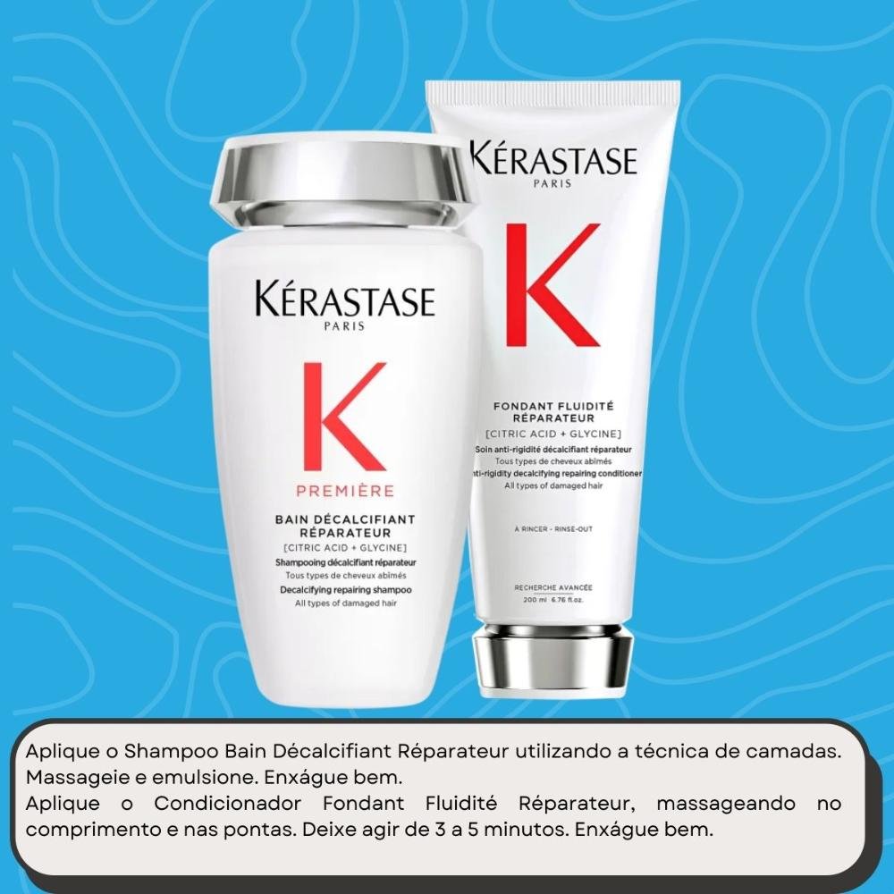 Kérastase Première Kit Shampoo 250ml e Condicionador 200ml ÚNICO 5