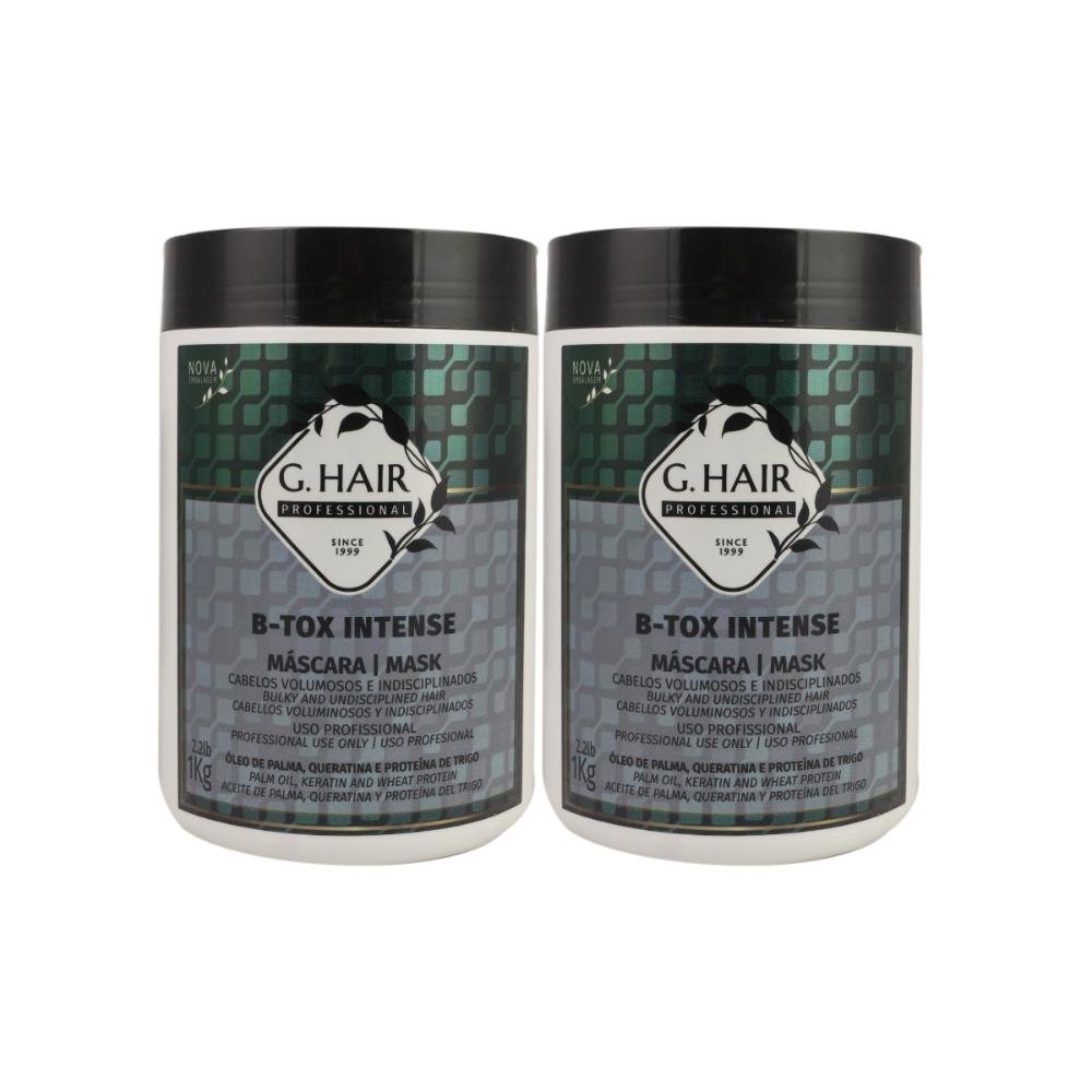 G.Hair BTX Intense Kit 2 Máscara 1kg ÚNICO 1
