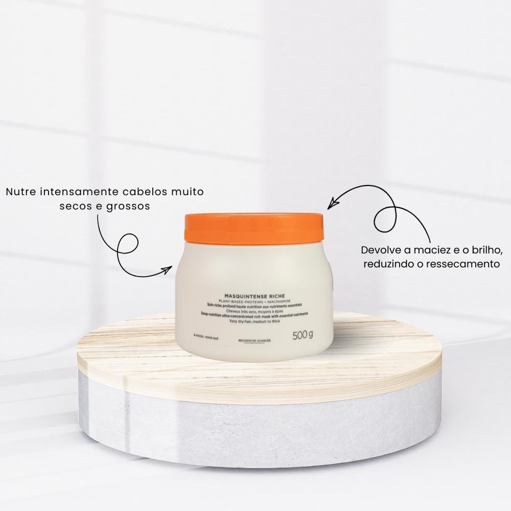 Máscara Kérastase Nutritive Masquintense Riche Máscara de Nutrição 500 g 500g 2