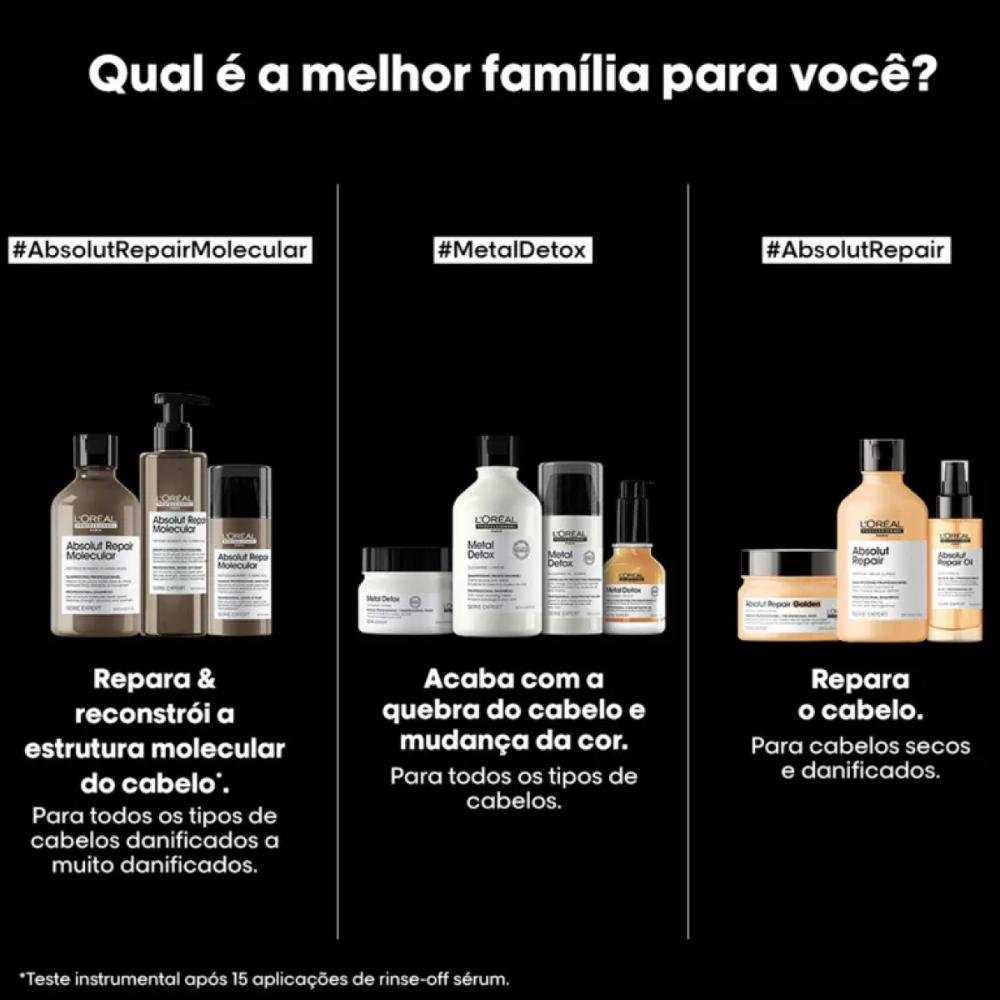 L'Oréal Professionnel Absolut Repair Molecular Shampoo 300ml 300ml 6