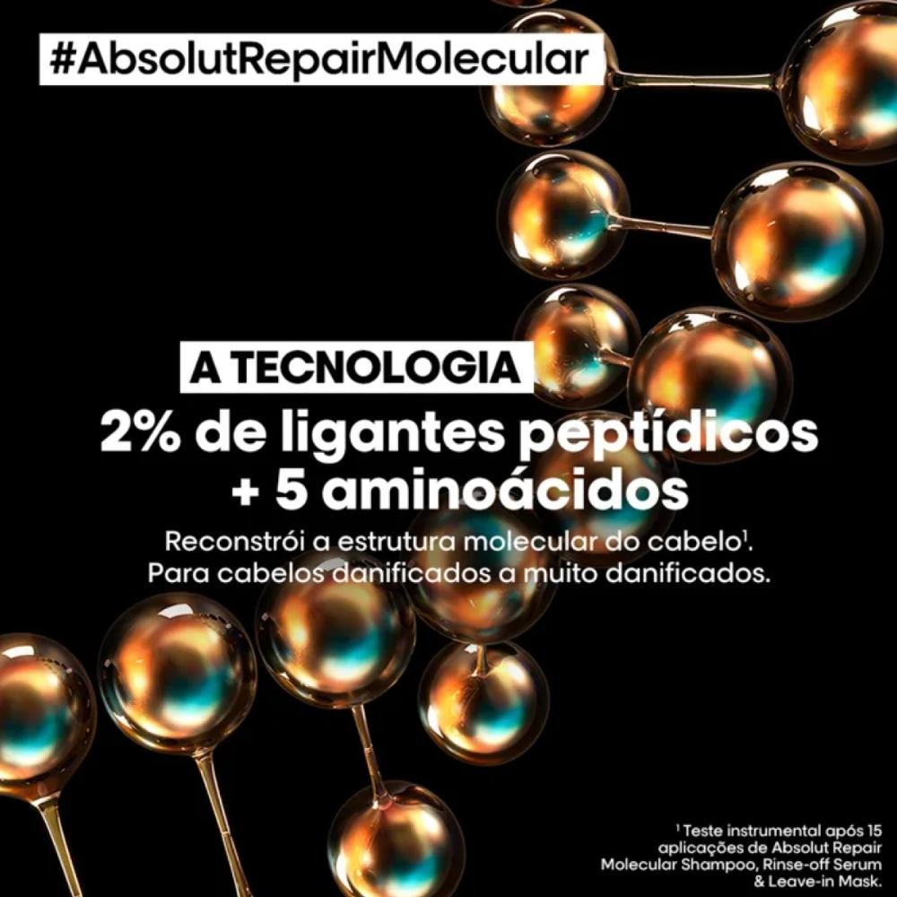 L'Oréal Professionnel Absolut Repair Molecular Shampoo 300ml 300ml 8
