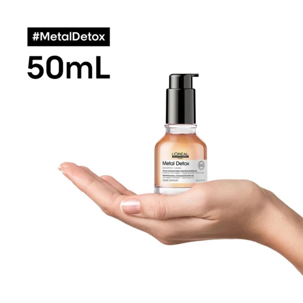 L'Oréal Professionnel Metal Detox Óleo Capilar 50ml 50ml 2