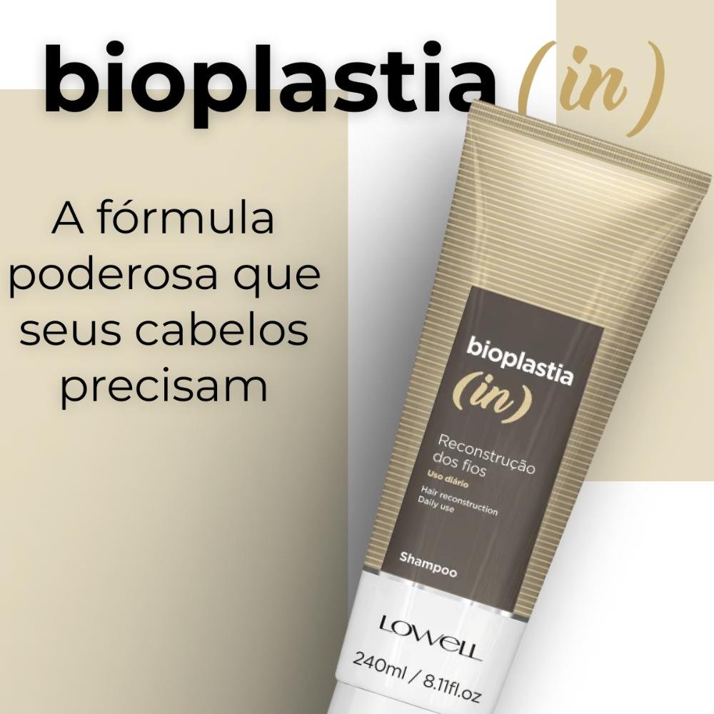 Lowell Bioplastia in Shampoo 240ml 240g 3