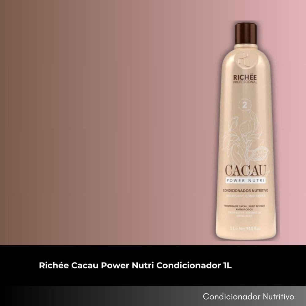 Richée Cacau Power Nutri Condicionador 1L  1L 2