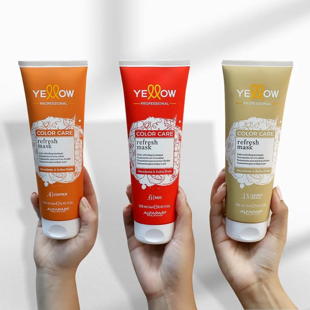 Yellow Color Care Refresh Mask .6 Red 250ml 250ml 4