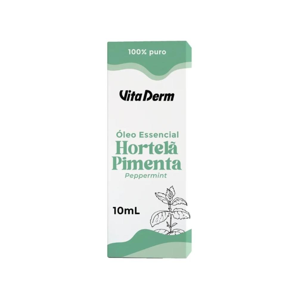 Vita Derm Óleo Essencial de Hortela Pimenta 10ml 10ml 2