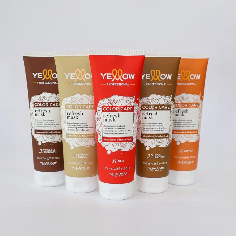 Yellow Color Care Refresh Mask .4 Copper 250ml 250ml 2