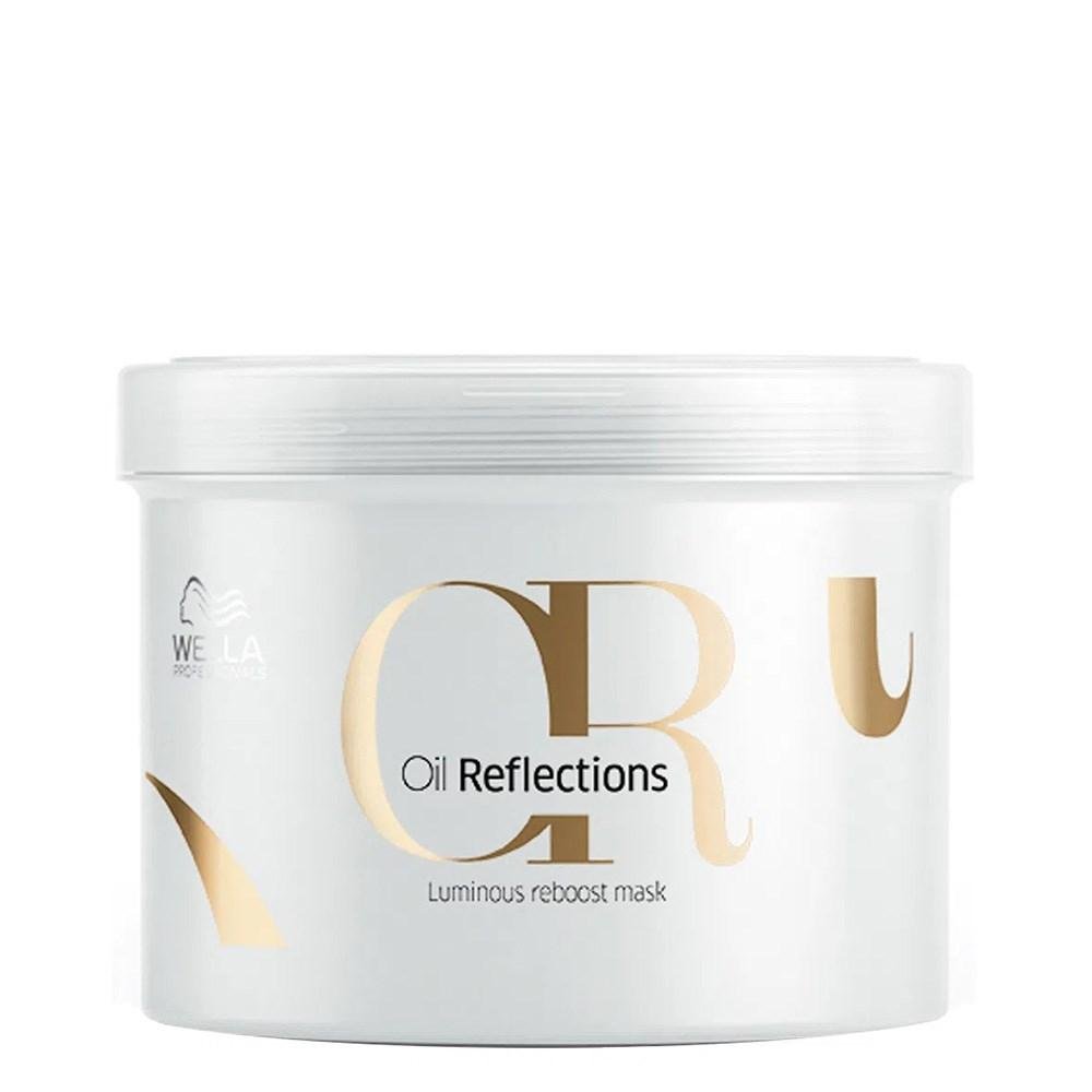 Wella Professionals Oil Reflections Shampoo 250ml + Máscara 500ml + Oil Reflection 100ml ÚNICO 8