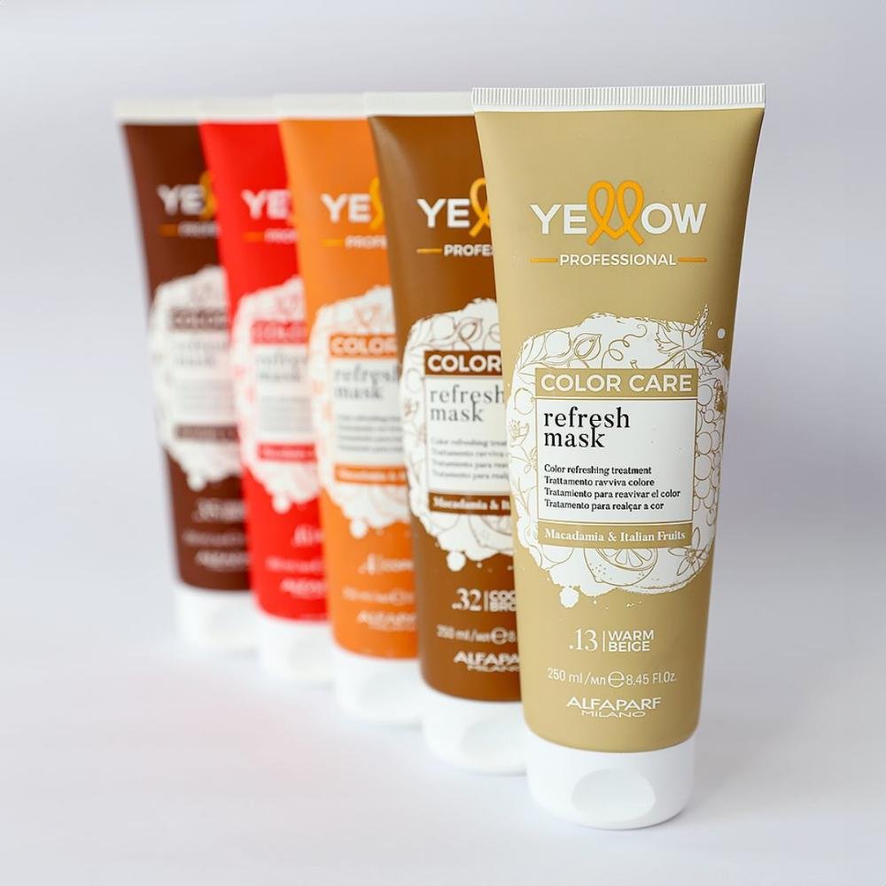Yellow Color Care Refresh Mask .35 Warm Brown 250ml 250ml 3