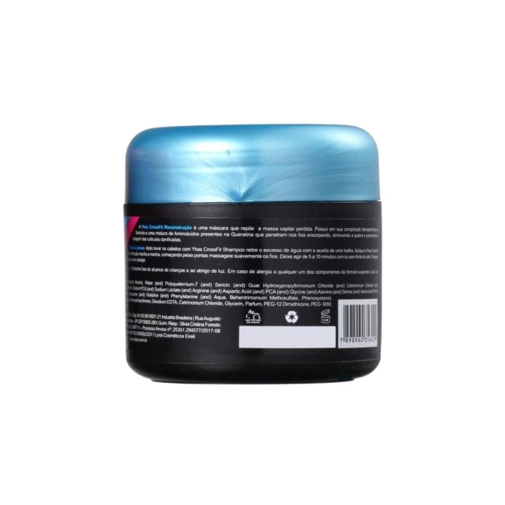 Ykas Crossfit Cronograma Capilar Reconstrução 100g 100g 3