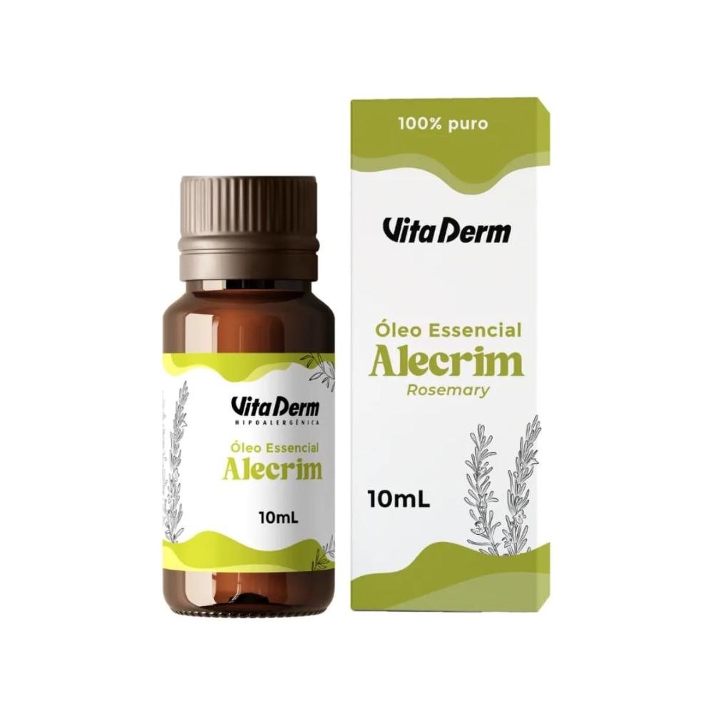 Vita Derm Óleo Essencial de Alecrim 10ml 10ml 2