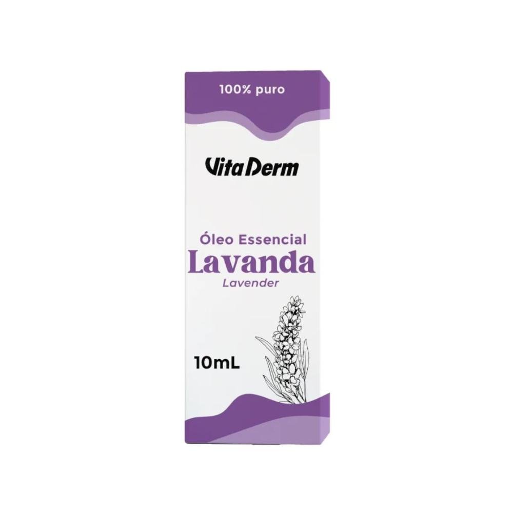 Vita Derm Óleo Essencial de Lavanda 10ml 10ml 4