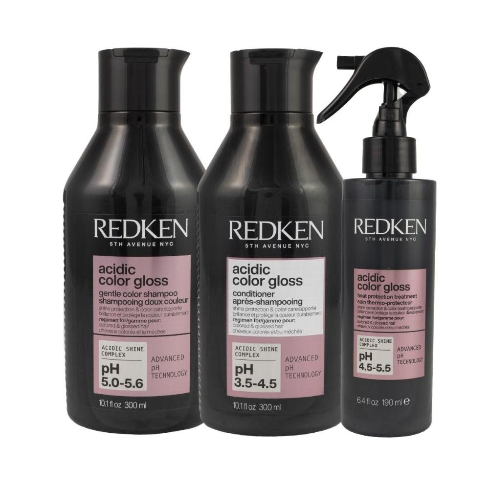 Redken Acidic Color Gloss Kit (3 Produtos) ÚNICO 1