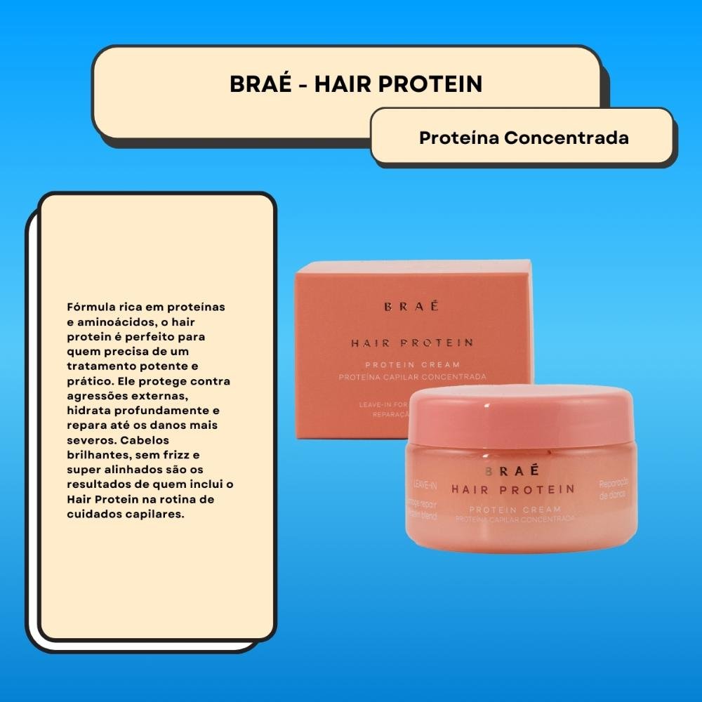 Braé Hair Protein Cream leave-in 80g 80g 2