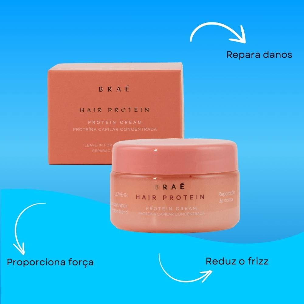 Braé Hair Protein Cream leave-in 80g 80g 4