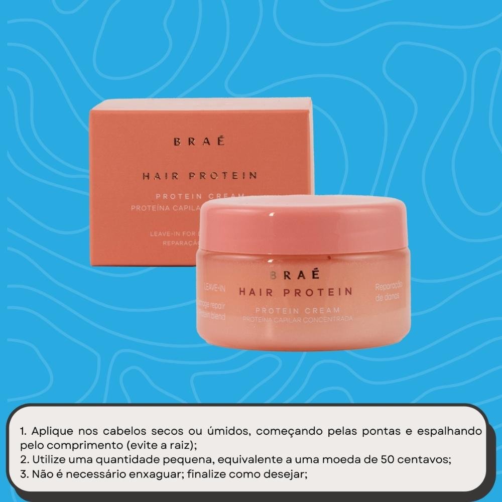 Braé Hair Protein Cream leave-in 80g 80g 5