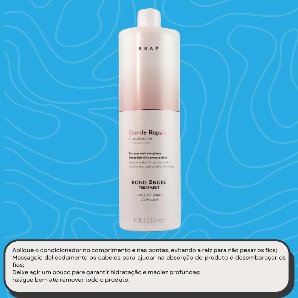 Braé Bond Angel Blonde Repair Condicionador 1L 1L 5