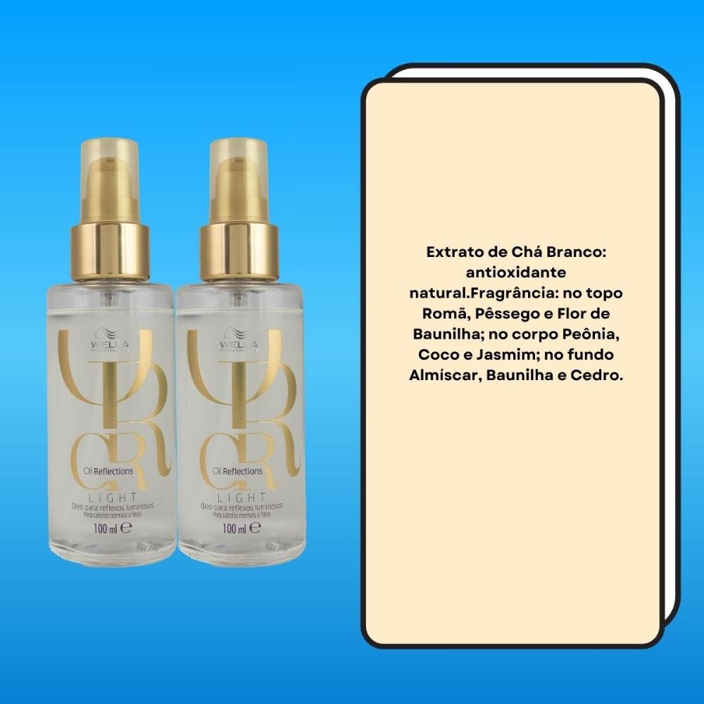 Wella Professionals Oil Reflections Light Kit 2 Óleo 100ml ÚNICO 3