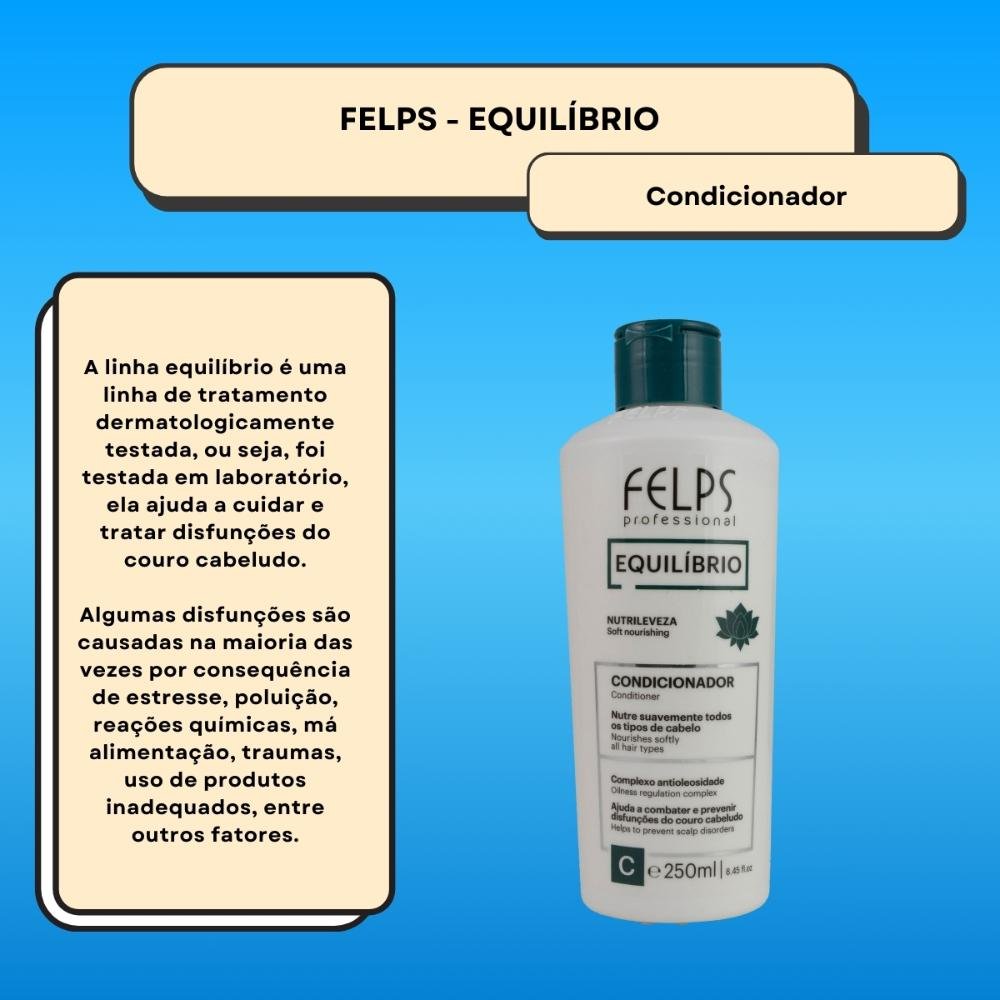 Felps Equilíbrio Condicionador Nutrileveza 250ml 250ml 2