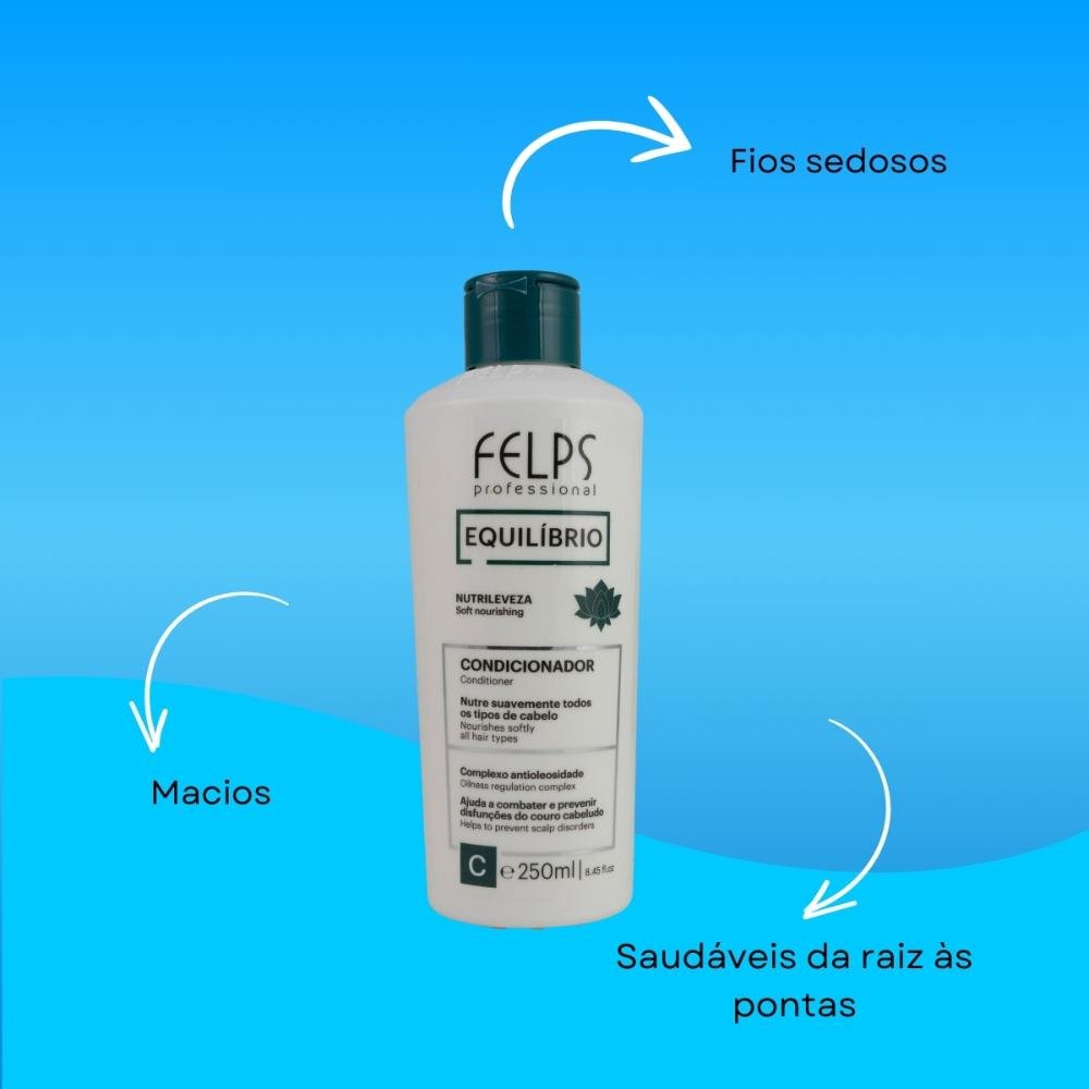 Felps Equilíbrio Condicionador Nutrileveza 250ml 250ml 4
