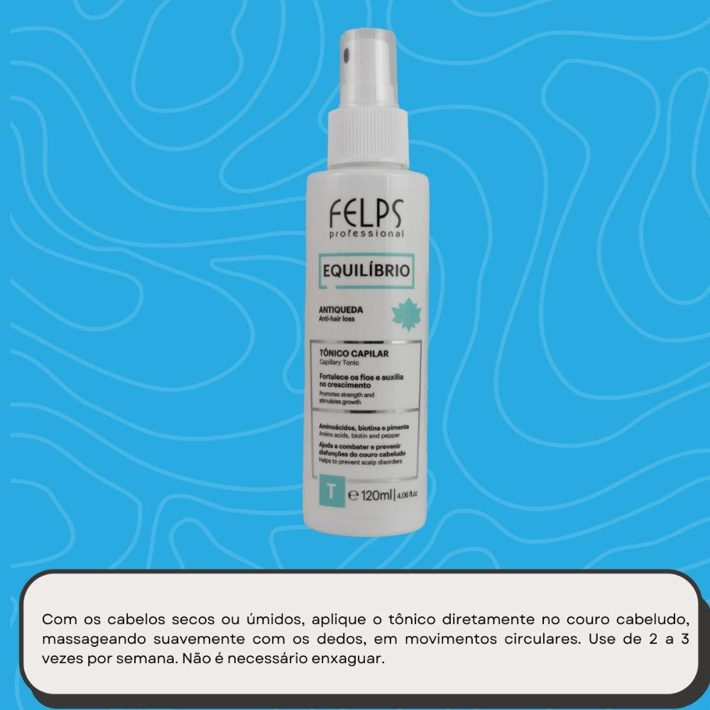 Felps Equilíbrio Antiqueda Tônico Capilar 120ml 120ml 5