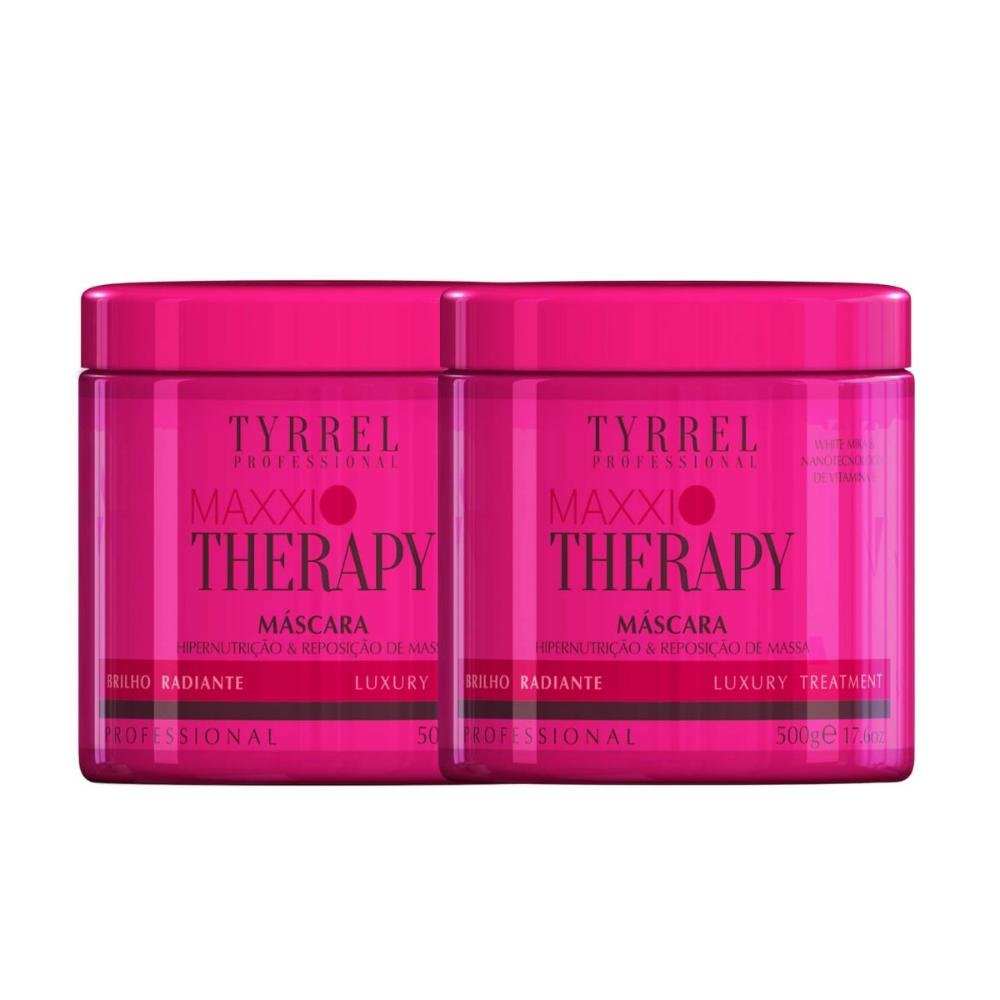 Kit Tyrrel Maxxi Therapy 2 Máscara Hipernutrição 500 g